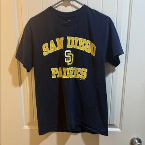 Vintage San Diego Padres Navy Blue T-Shirt